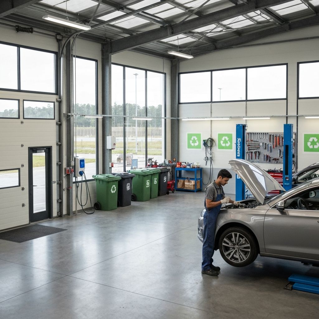 Implementing Eco-Friendly Practices in Your Garage